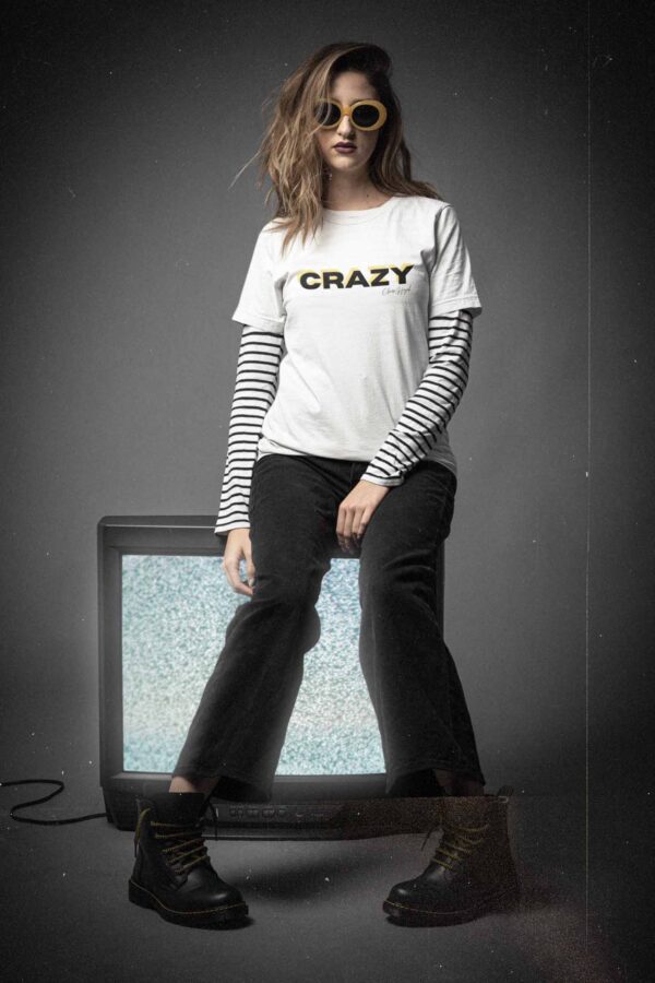 Crazy Tshirt Claire Hayek